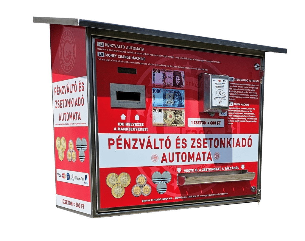 Zsetonkiadó automata, automata gyártás