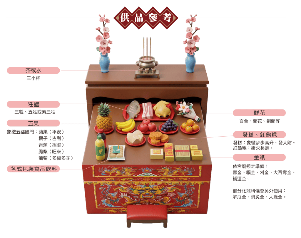 化煞供品