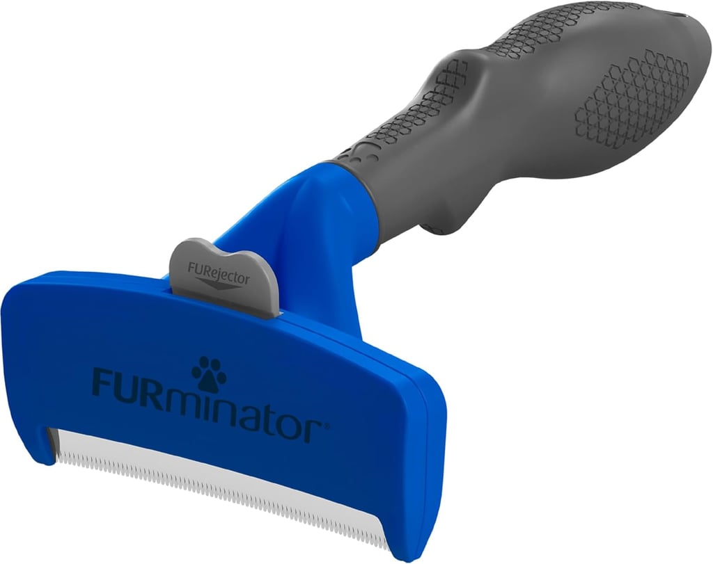FURminator Undercoat Deshedding Tool for Dogs, Deshedding Brush for Dogs, Removes Loose Hair