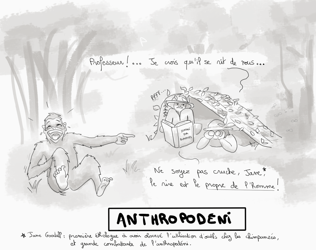 illustration de l'anthropodéni