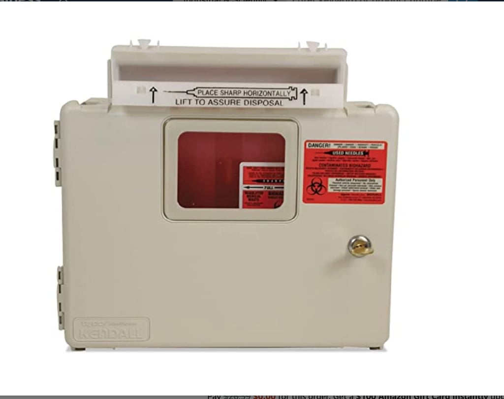 Sharps Container 2 and 5 Quarts