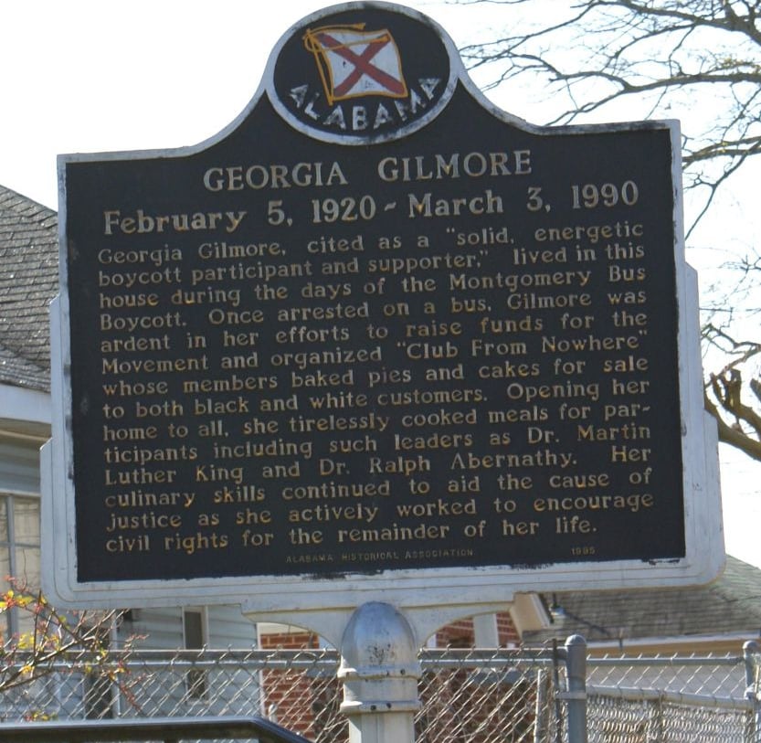 Georgia Gilmore historical marker