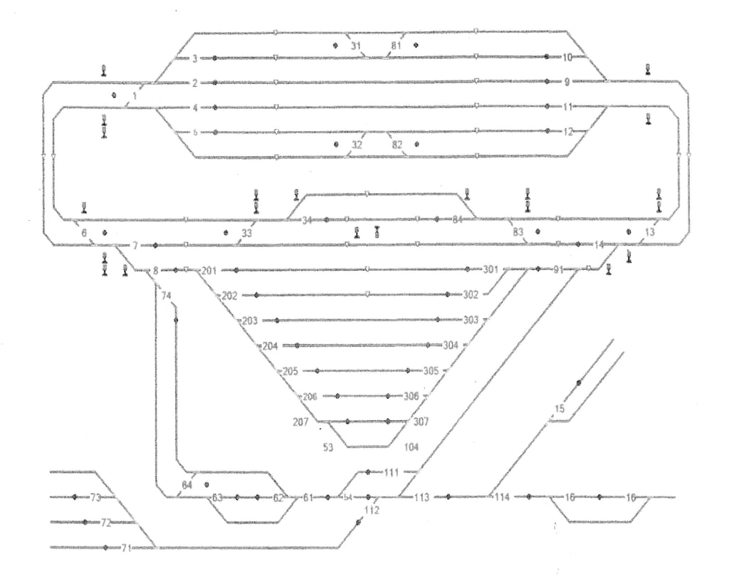 Wishram track plan