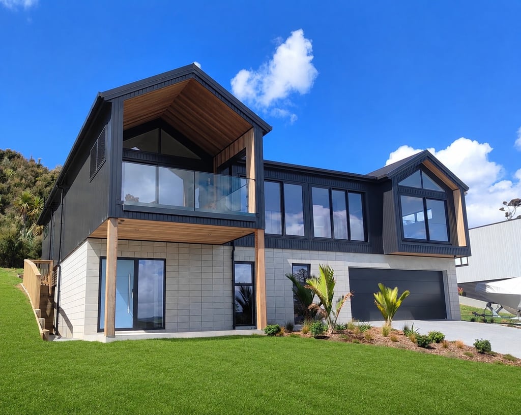Mangawhai Heads new build - CHR Builders