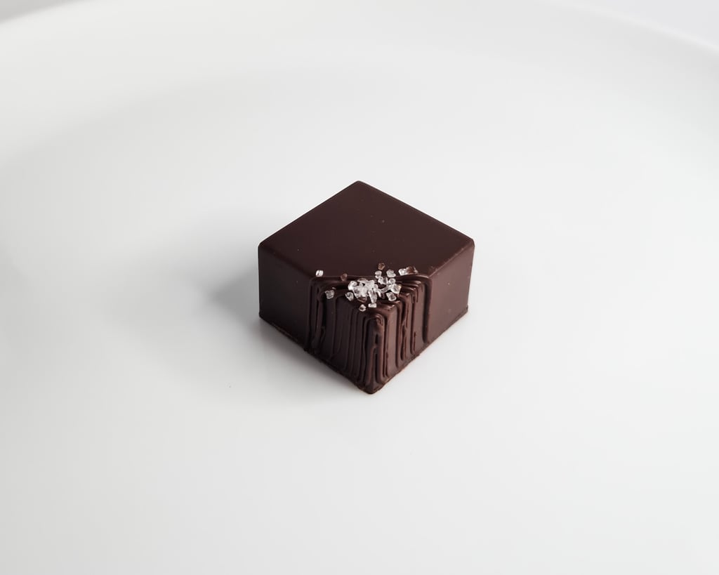 Bombom de Caramelo Salgado e Flor de Sal