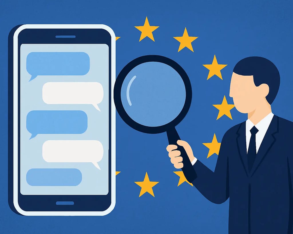 a man in a suit and tie is holding a magnifying magnifying