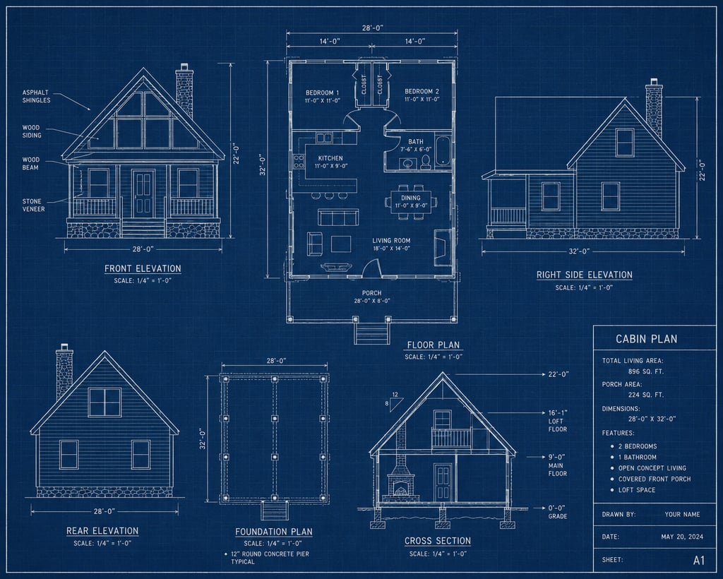 Residential New Build Possibilities for Magic Tool Bus Construction Company