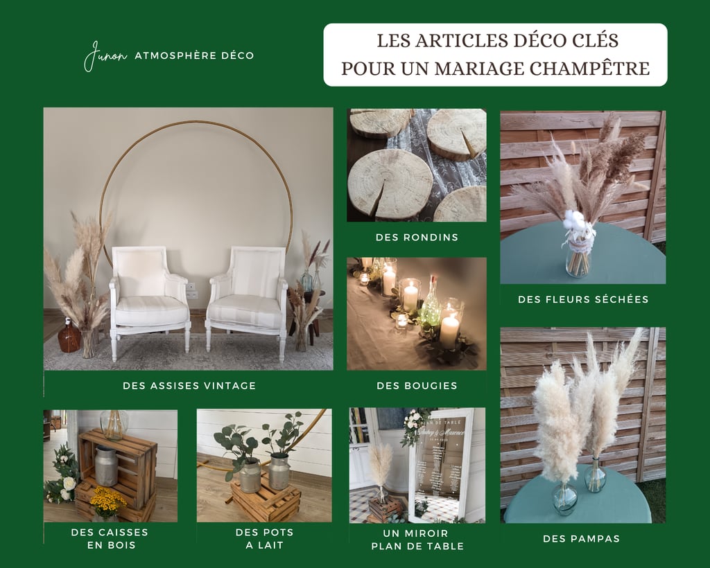 Les articles indispensables sur le thème champêtre