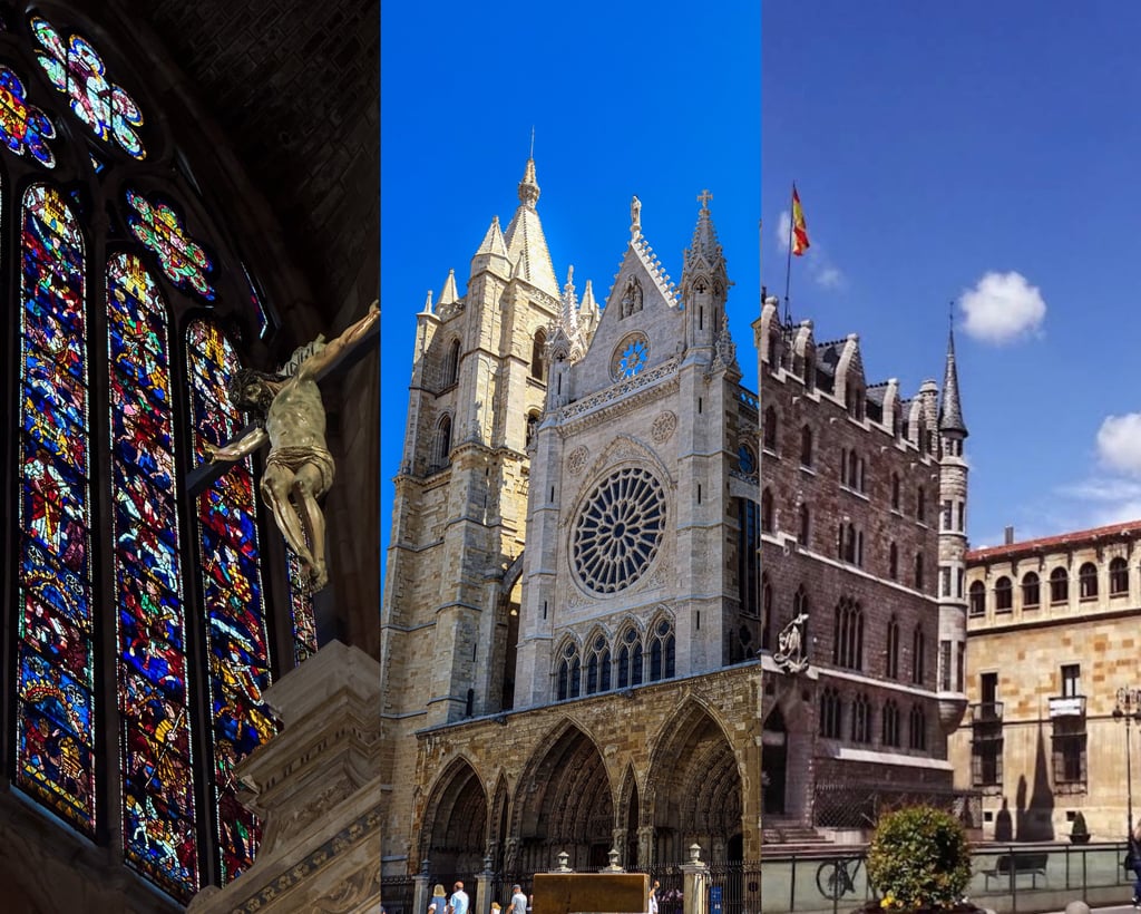 visitas guiadas al interior de la Catedral de León el interior de la Catedral de León y Casa Botines