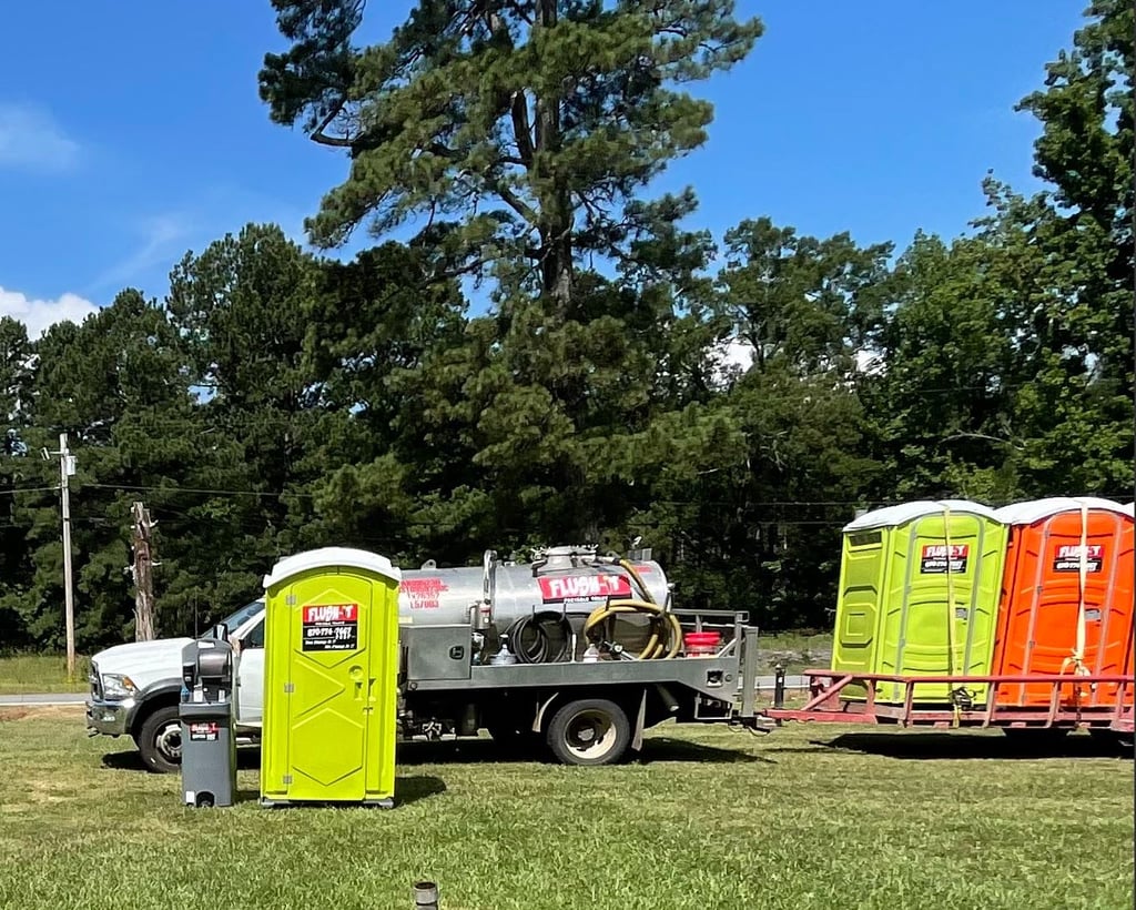 porta potty rental Hot Springs