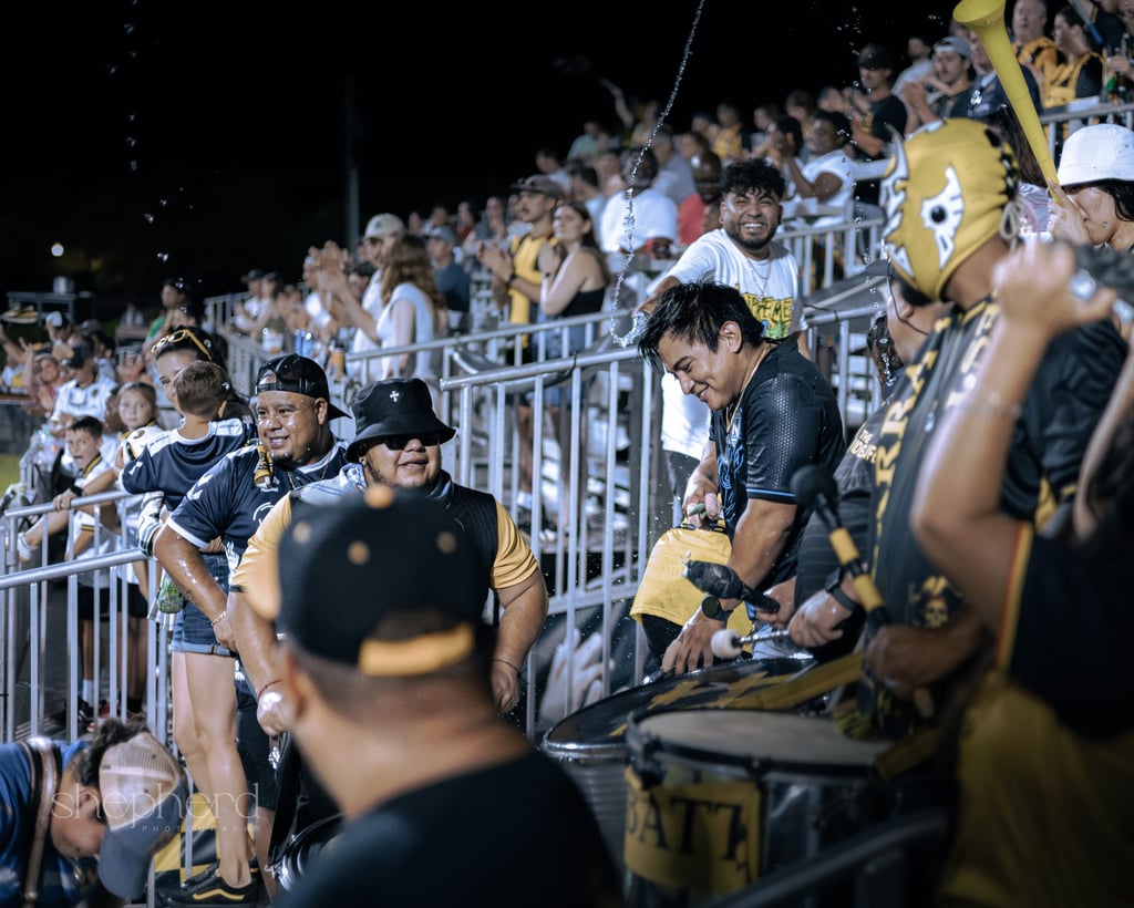 celebration of a win