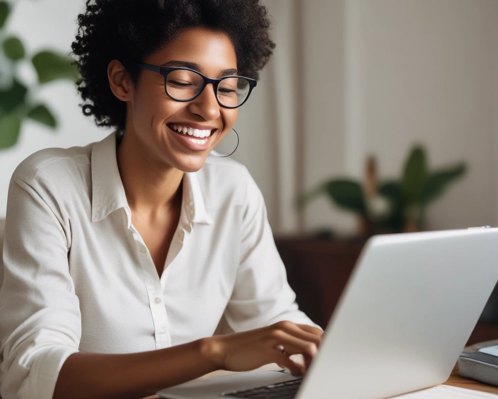 grayscale photo of person using MacBook