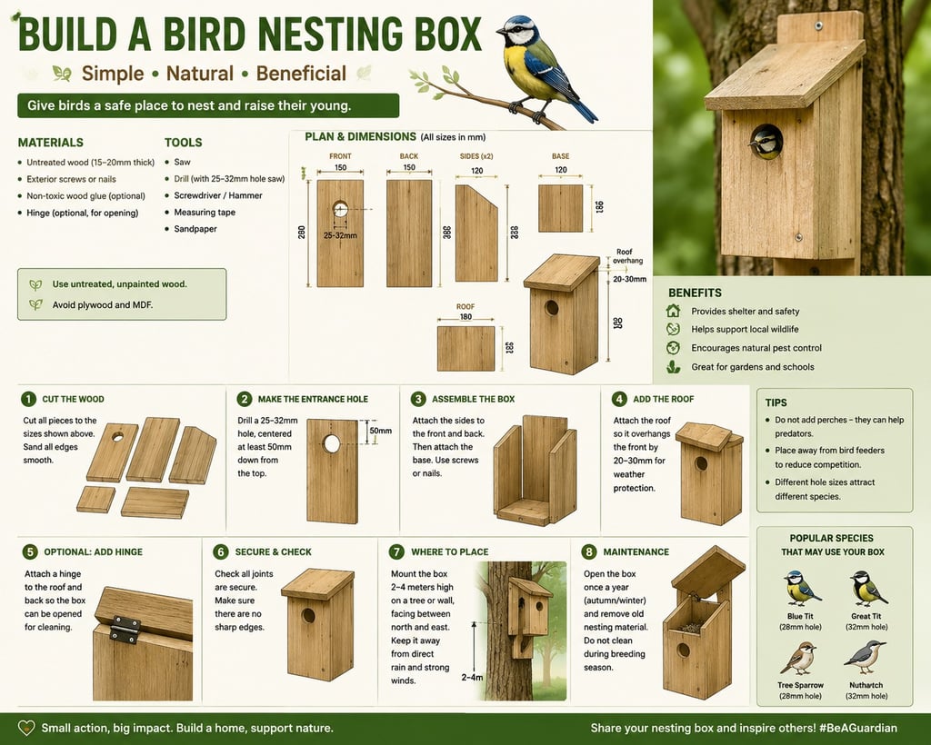 how to build a nestbox diagram