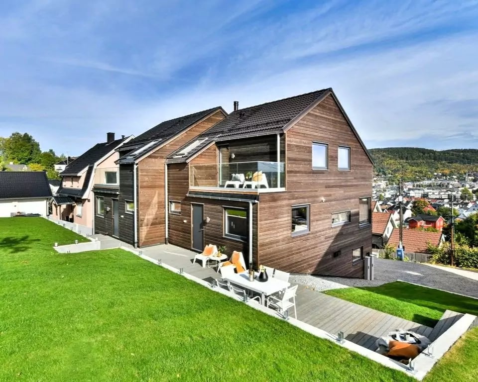 Wooden houses