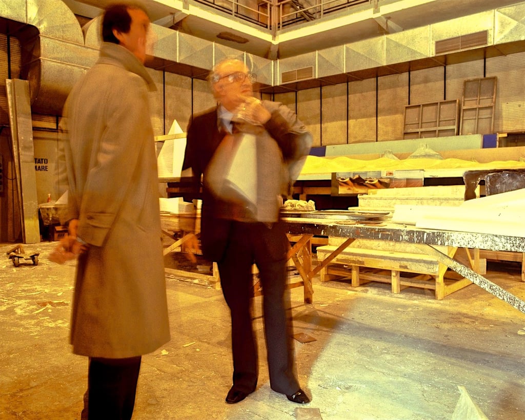 Federico Fellini © 1984 Heinz Lechner