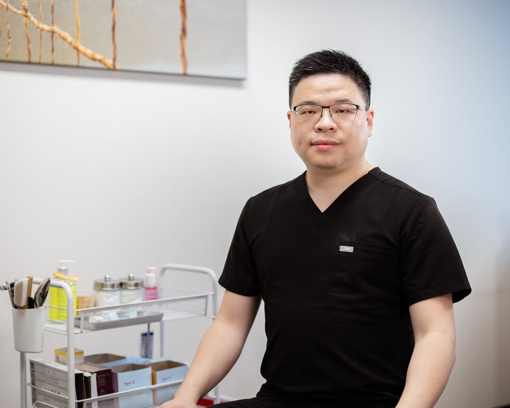 The photo of Dr. Yang