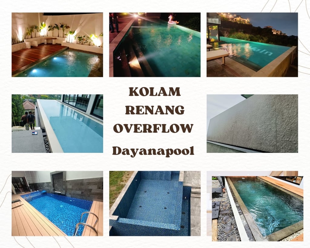 Kolase Kolam Renang Overflow