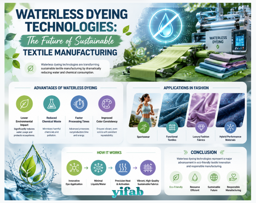 Waterless Dyeing Technologies: The Future of Sustainable Textile Manufacturing, 
