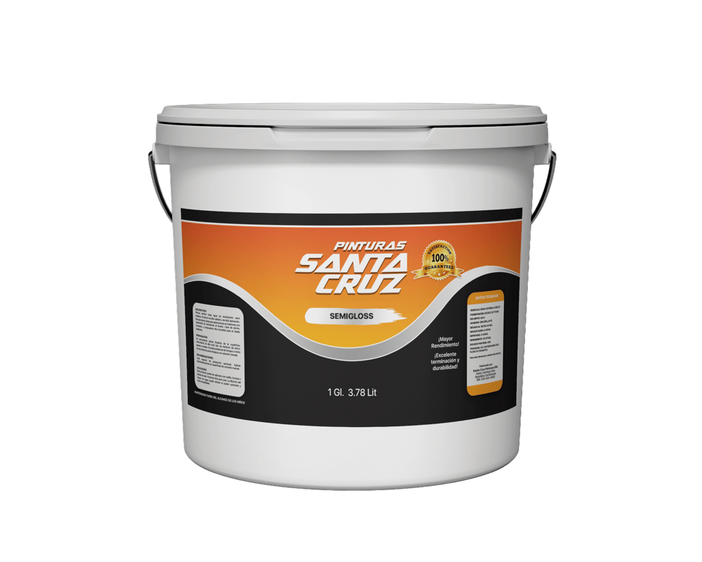 Línea de pinturas para interiores de Pinturas Santa Cruz