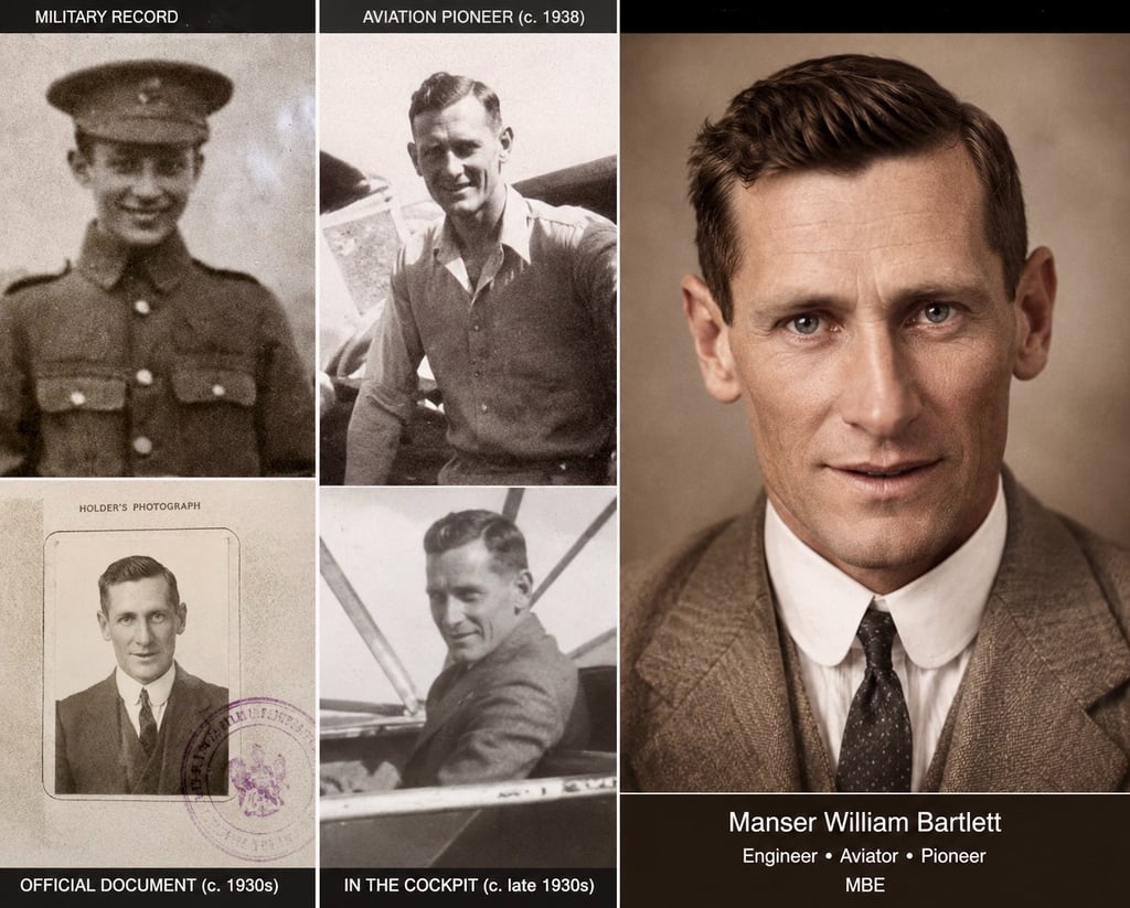 Manser William Bartlett - The real crocodile hunter grandfather- MBE