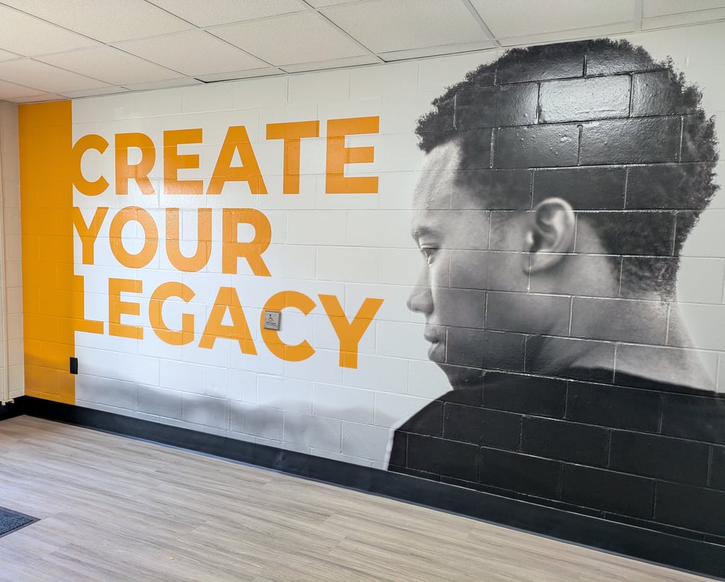 Simmons College of Kentucky Wall Graphic