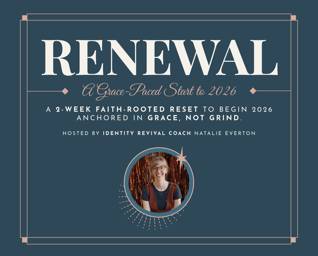 Renewal A Grace-Paced Start to 2026. A 2-week faith-rooted reset to begin 2026 anchored in grace.