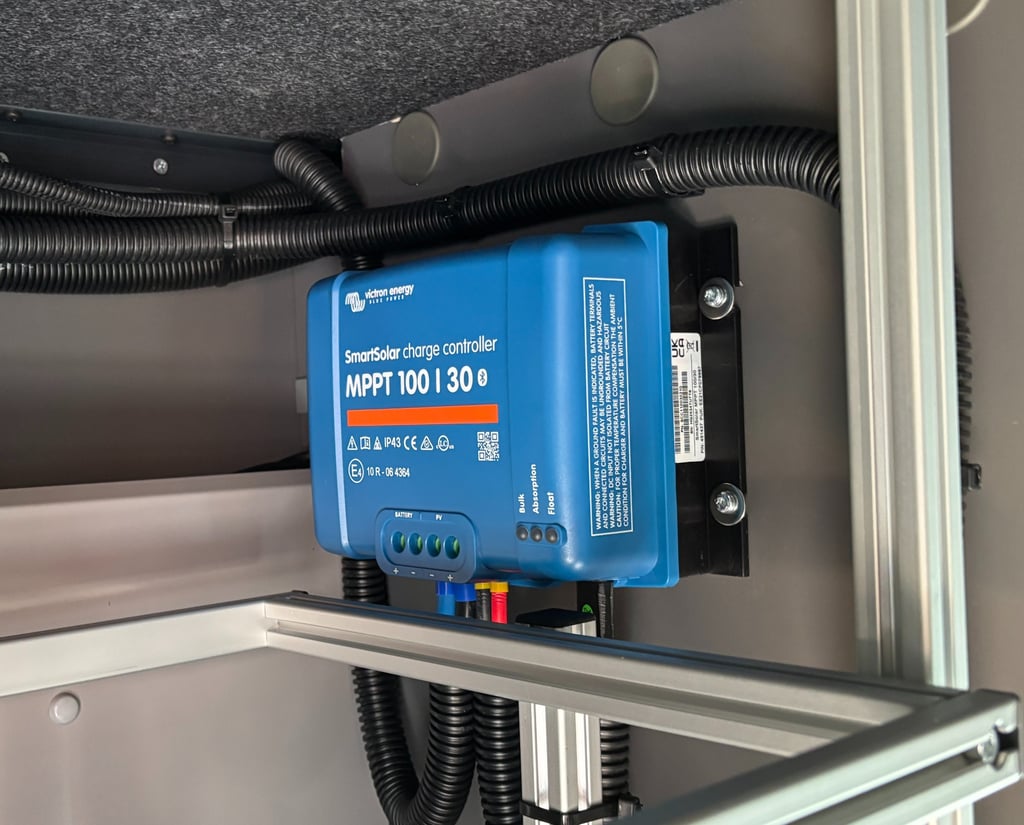 Victron MPPT-Solarladeregler im Wohnmobil