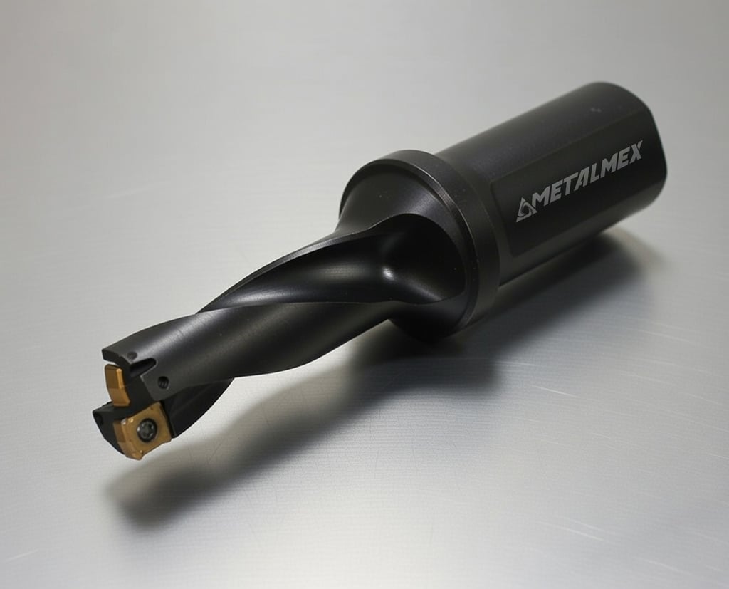 Broca con inserto intercambiable