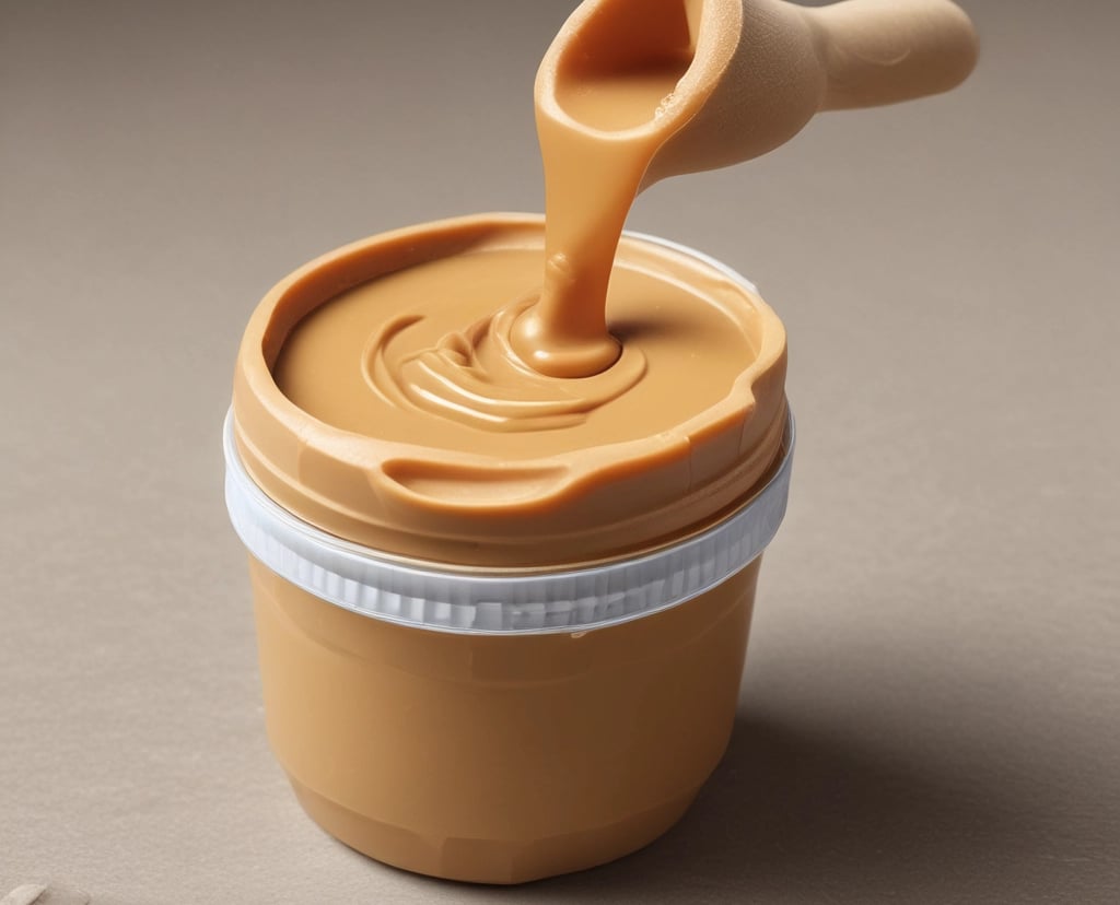 red and black beads on white ceramic plate