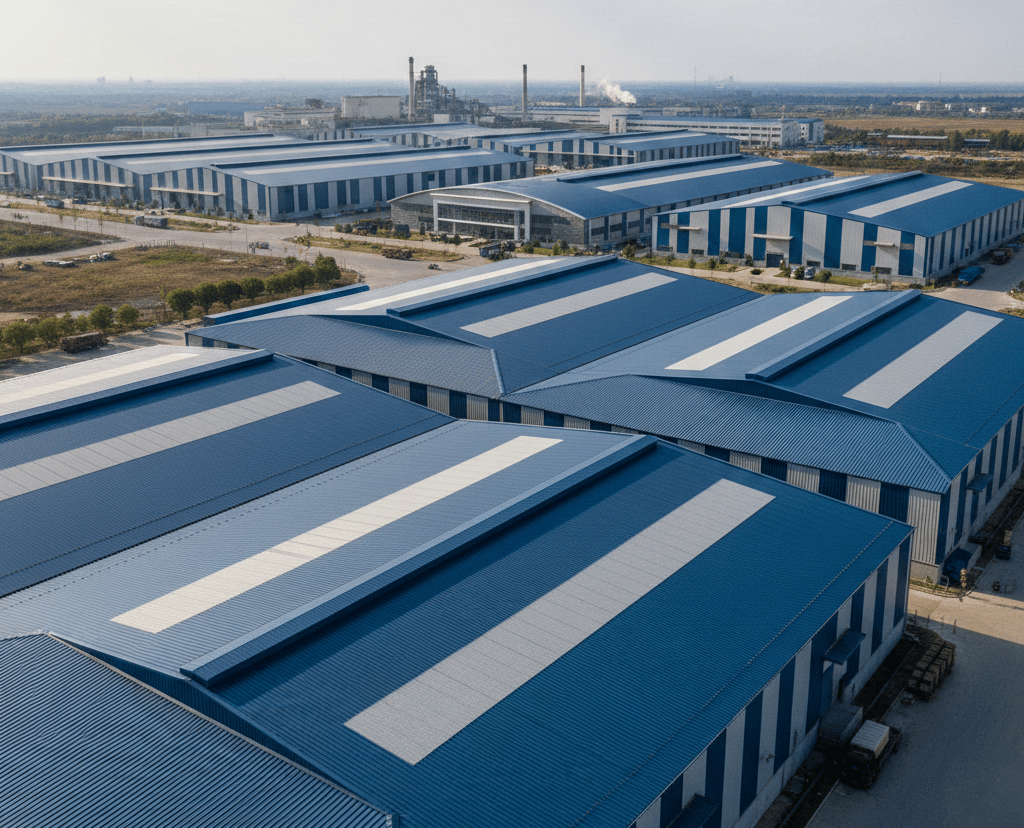 Types of Roof Covering System Metal and Profile Sheet