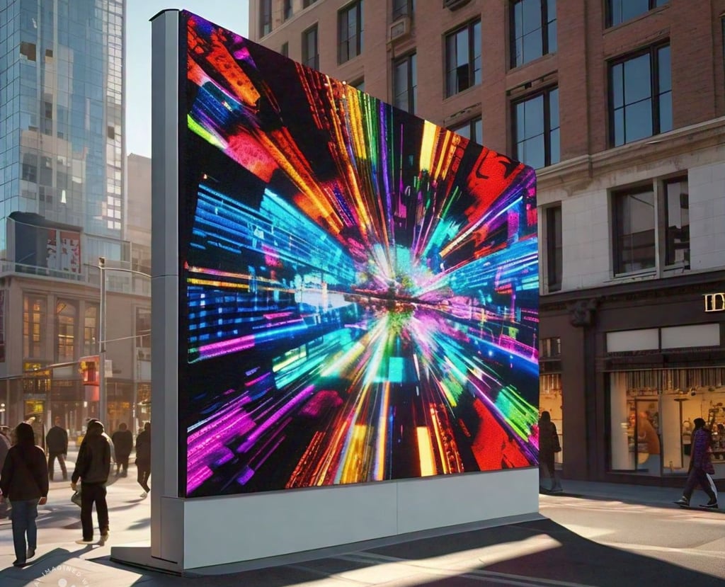 outdoor led screen display