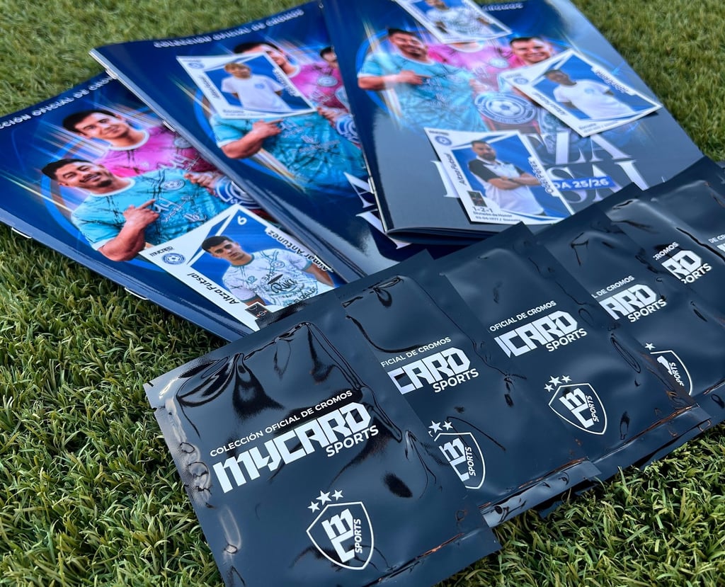 Álbum de cromos personalizado MyCard Sports impacto positivo para el club