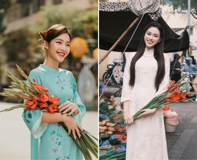 Gợi ý các loại phụ kiện đi kèm giúp ảnh áo dài thêm ấn tượng