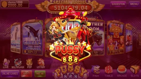 a casino game with a casino theme