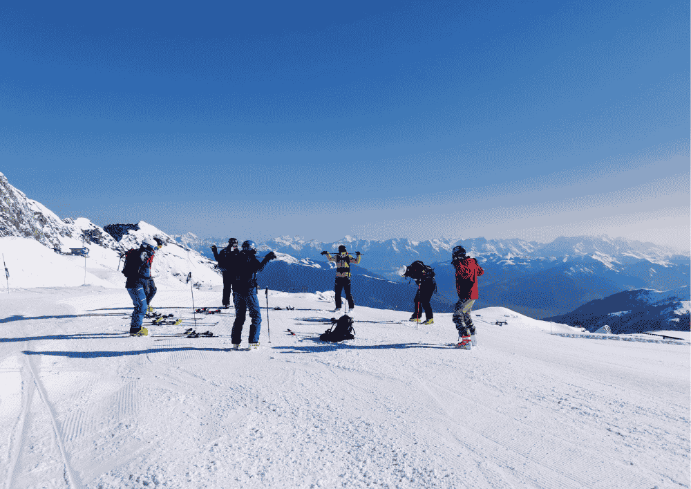 alt= ski Instructor course Mayrhofen, Ski Technik lesson,