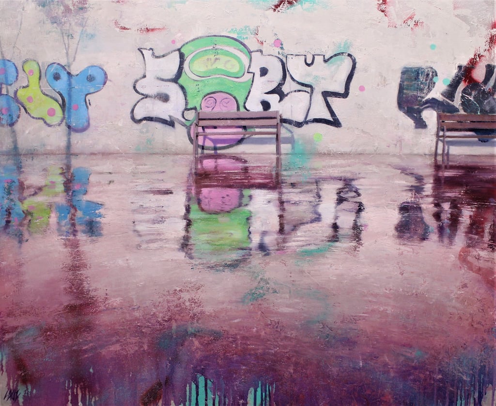 PINK PAVIMENT 81 X 100