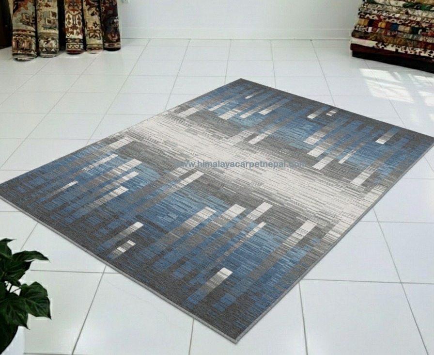 Contemporary Geometric Hand Knotted Rugs – Himalaya Carpet Industry