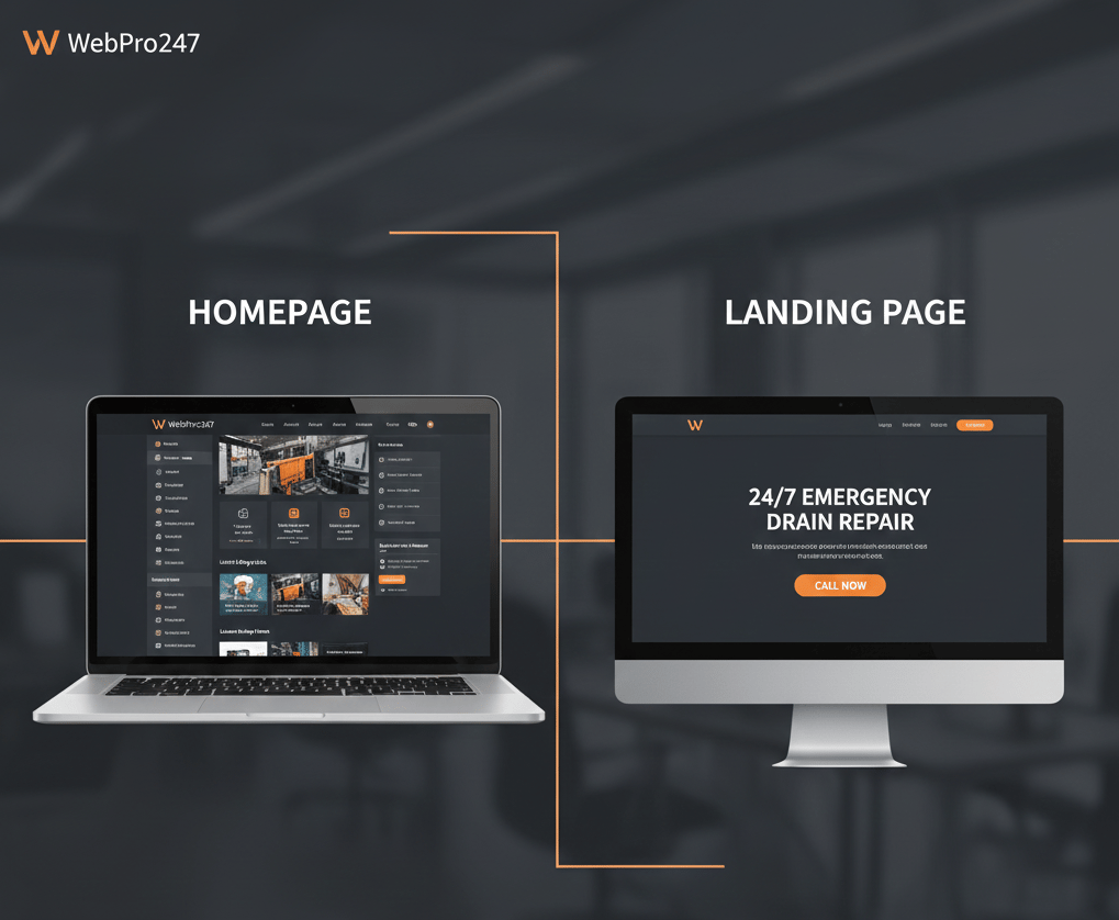 Homepage vs. Landing Page: Which One Does Your Business Actually Need?