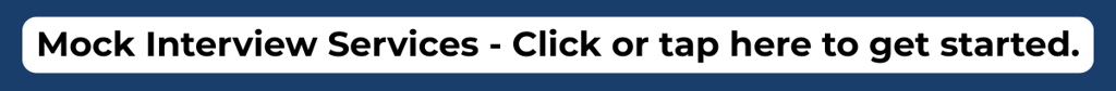 advertisement for mock interview services