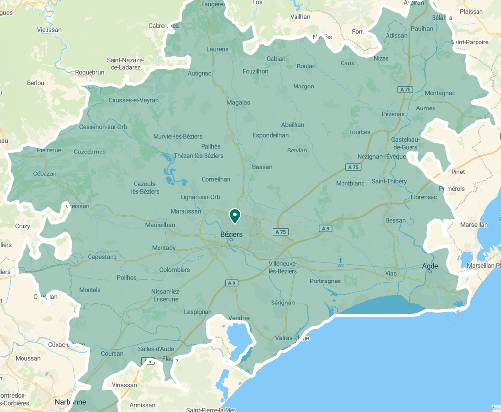 Déplacement sur Béziers, Narbonne et Montpellier
