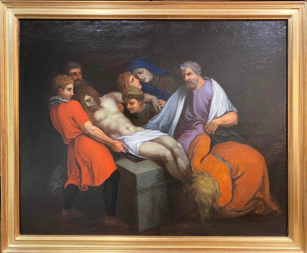 Après-Restauration d'une Mise au Tombeau