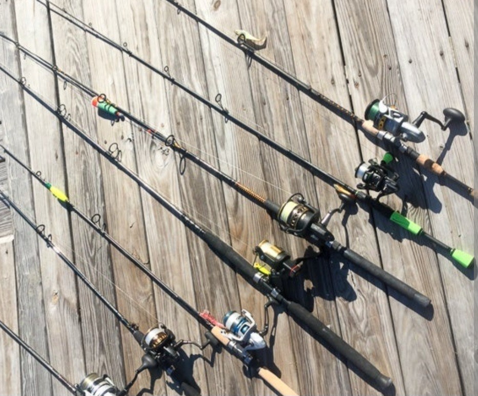 fishing poles