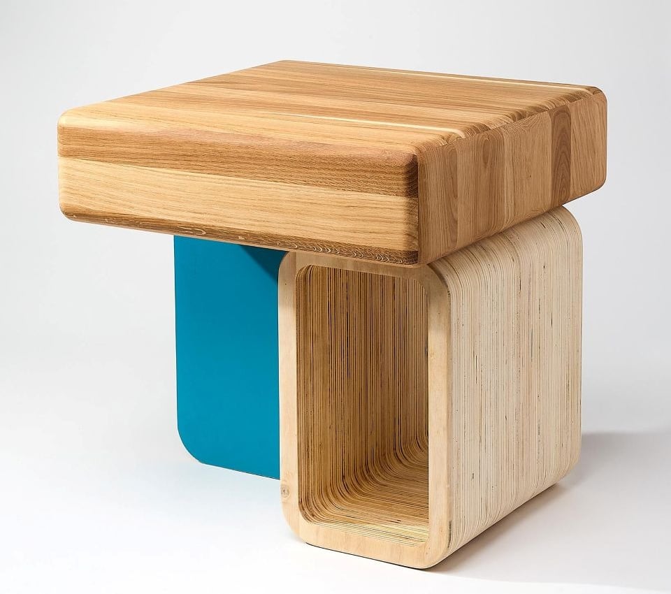 Console en bois massif