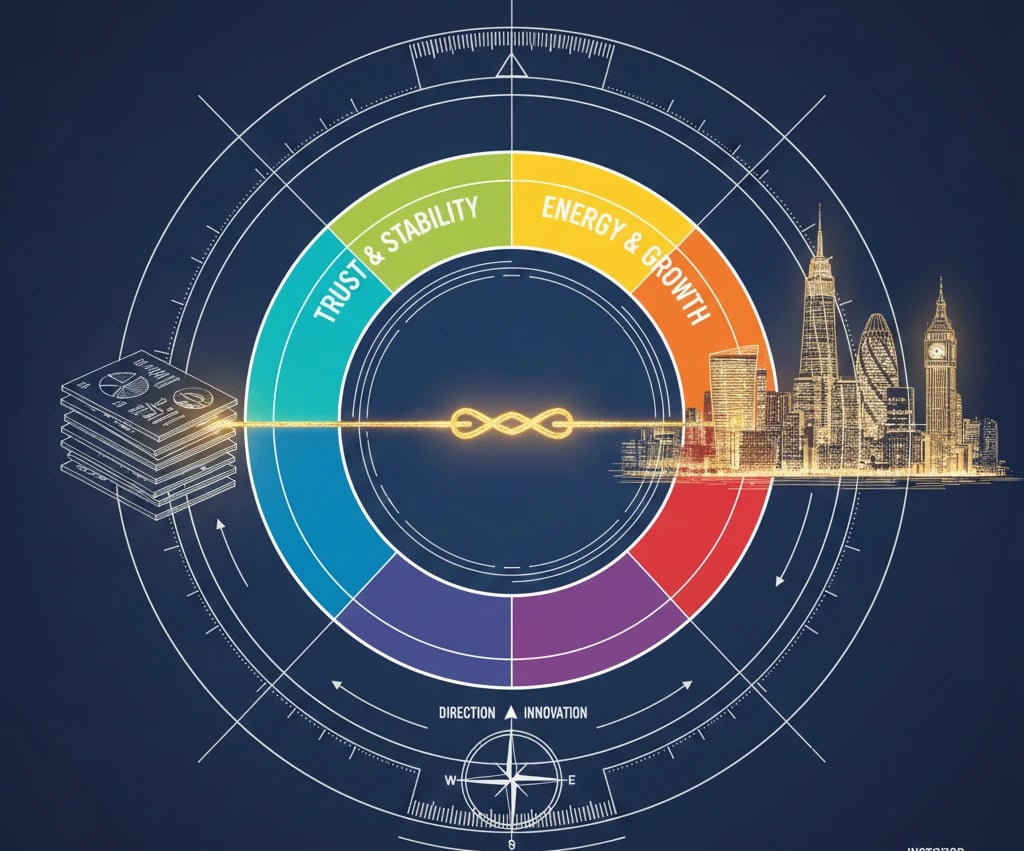 Strategic color theory and visual branding guide for venture capital pitch decks.