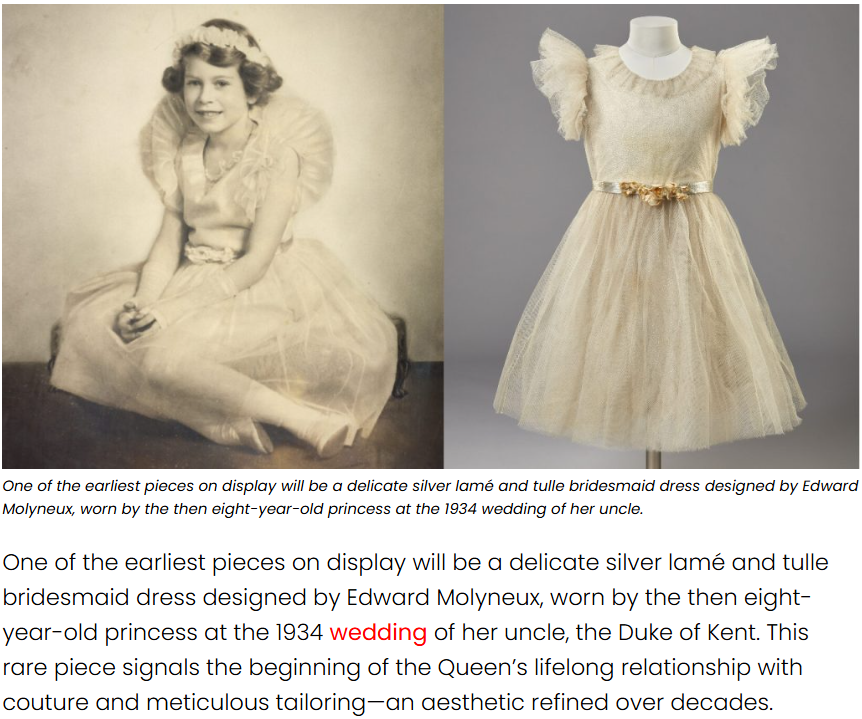 princesa elizabeth dama de honra tio