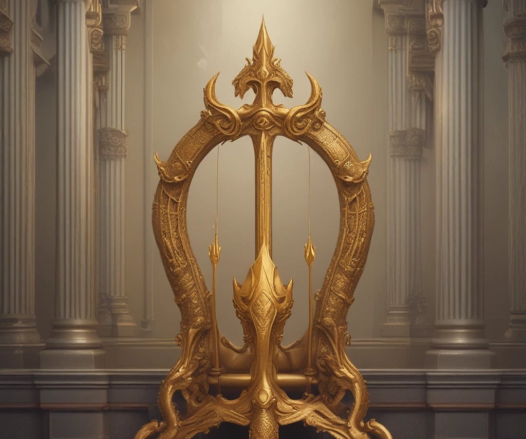 body of water under green sky