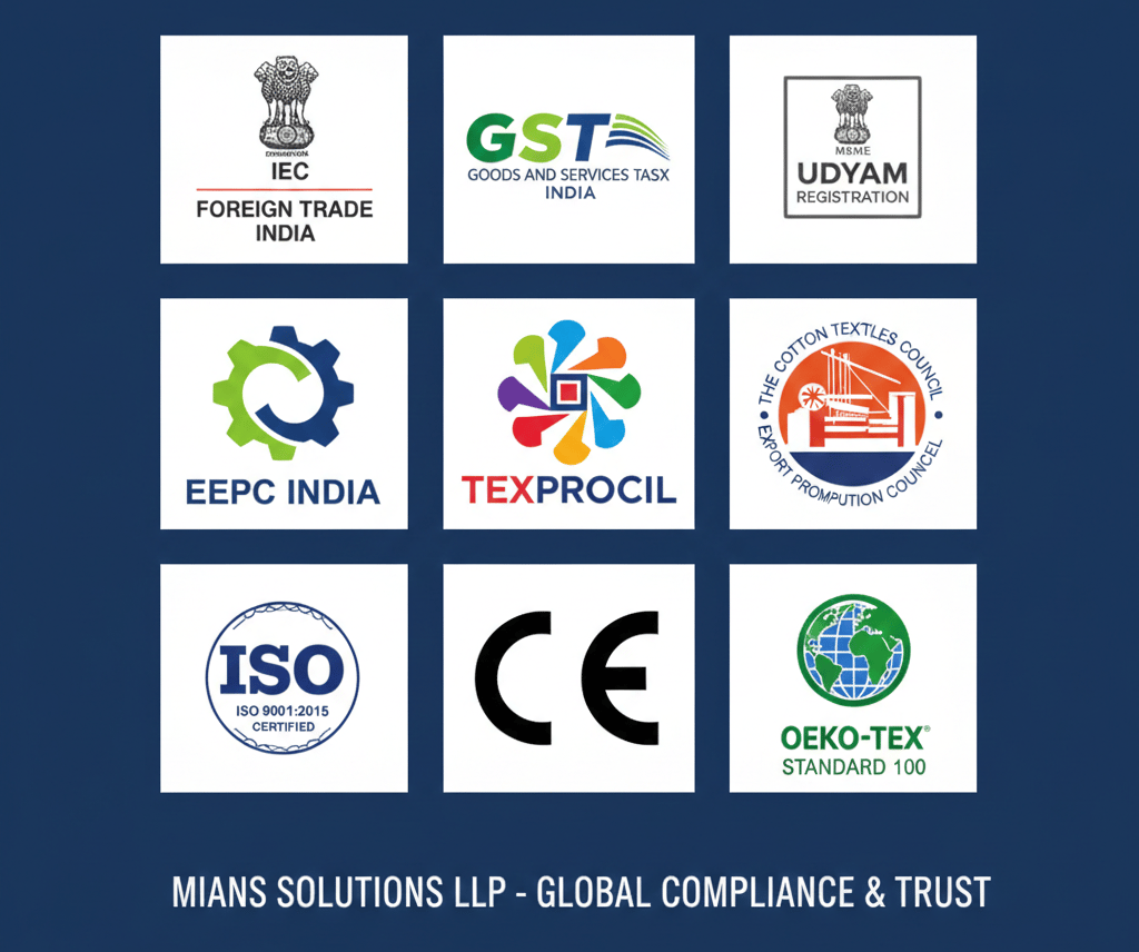 India's Trusted Machinery & Textile Export Partner for Global Buyers