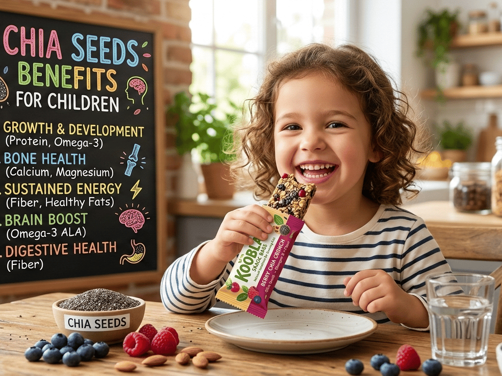 Why Chia seeds are good for kids, benefits of chiaseeds
