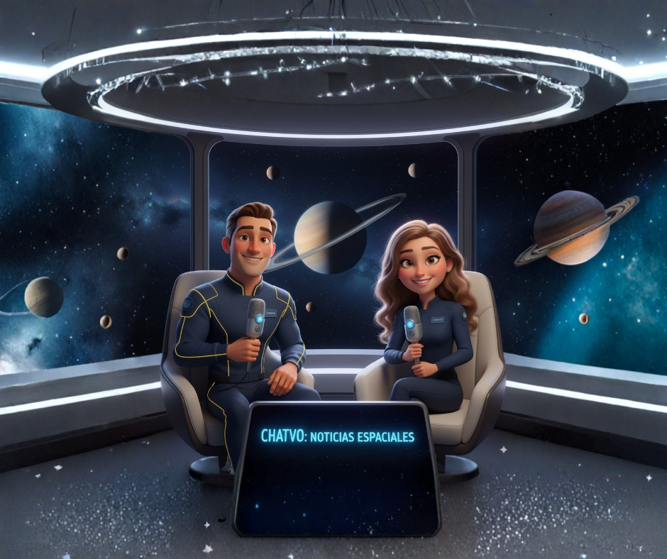 dos conductores, dentro de la cabina de la Nave de Chatvo