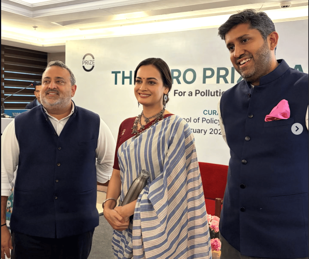 Dia Mirza’s Elegant Handloom Saree Look